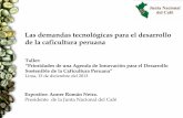 Las demandas tecnológicas para el desarrollo de la …infocafes.com/portal/wp-content/uploads/2016/05/anner... · 2016-05-19 · Producción de Café en Peru QQ/46 1995 - 2012 .