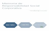 Memoria de Responsabilidad Social Corporativa de RSA... · 2016-11-25 · nuestros objetivos sobre el impacto medioambiental de nuestra actividad. -Estrategia de desarrollo de proveedores