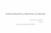 Industrialización y Rentismo en Bolivia - hora25.info extractivismo ago 2015.pdf · Fuente: elaboración propia con base:MEFP-MDPEP, Las Empresas estatales en el Nuevo Modelo Económico
