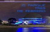 El PARQUE TRES DE FEBRERO - argentinambiental.comargentinambiental.com/.../pdf/AA65-40-Parque_Tres_De_Febrero.pdf · historia y naturaleza, de ahí su gran riqueza. No siempre lo
