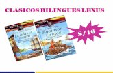 FABULOSO LIBRO DE ACTIVIDADES CHICOS(AS)librerialibooks.com/descargas/ofertas-verano-2018.pdf · Robinson Crusoe Robinson Crusoe La isla del tesoro Thea.sure /s/and LEXUS