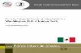 Visita de Trabajo del Presidente Felipe Calderón a ...centrogilbertobosques.senado.gob.mx/docs/serieforos1.pdf · sociales como agentes de cambio clave para el progreso y la innovación
