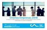 Charlas Empresas 2018 - Caja Los Andes · En Caja Los Andes ofrecemos a nuestras empresas afiliadas charlas gratuitas relacionadas con temas contingentes. Charlas Empresas 2018 ...