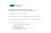 Informe de Auditoría Interna EMPRESA ELÉCTRICA …ftp.eeq.com.ec/upload/informacionPublica/2013/AI... · Eléctrica Quito S.A (“EEQSA”), dicho examen especial consta en el Plan