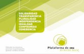 Presentación de PowerPoint - plataformaong.org · Contribuir a la inclusión y cohesión social y luchar para combatir las situaciones de marginación y discriminación social. 4.