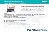 Descripción del Producto - El Poder de Modelar la Piedramasaroca.com.mx/wp-content/uploads/2016/06/PCE_proceso.pdf · Impermeabilización y recubrimiento de elementos de concreto
