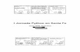 Junio 2006, Argentinaxlb.es/JornadaPython.pdf · En Python los bucles for siempre cogen su rango de los valores de una lista. Para poder hacer bucles sobre valores numéricos tenemos