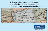 Plan de respuesta de Arizona ante la influenza … · iii Plan de respuesta de ... Oficina federal de ... tribus y condados en la planificación de respuesta a una pandemia de influenza