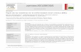 Papel de las estatinas en la enfermedad renal crónica …api.ning.com/files/Cn30KBw0PdPYVFS-OMn2... · bDepartamento de Fisiología, Universidad Complutense de Madrid, Madrid, España