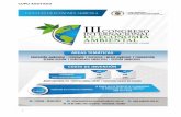 1er Congreso Internacional de Economía Ambiental · 9. 9 . agenda propuesta iii congreso internacional de economia ambiental . fecha: del 30 de julio al 03 de agosto del 2018 lugar: