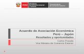 Acuerdo de Asociación Económica Perú Japón - · PDF fileFirmados Costa Rica Venezuela ón El Salvador Honduras Brunei Chile Nueva Zelanda Chile Australia ... El 93% de nuestras
