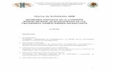 Informe de Actividades 2008 SECRETARÍA EJECUTIVA DE LA ... · Comisión Intersecretarial de Bioseguridad de los Organismos Genéticamente Modificados CIBIOGEM, MEXICO 1 Informe de