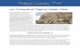 La Destrucción del Templo de Salomón—Fecha · cronología de los diferentes reyes que gobernaron en Judá e Israel, ... mes, día y día de la semana en que el Templo de Salomón