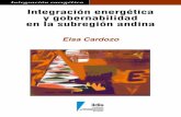 Integración energética y gobernabilidad en la subregión andinalibrary.fes.de/pdf-files/bueros/caracas/50262.pdf · ca subregional andina y los que regionalmente le sean más relevantes.