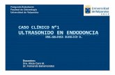 CASO CLÍNICO N°1 ULTRASONIDO EN ENDODONCIA€¦ · Medicamentos: losartán –lovastatina ... Cemento sellador Top Seal ...
