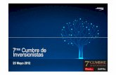 7ma Cumbre de Inversionistas - Portada | SONDA | … · 2 Nuevas adquisiciones generan sinergias y oportunidades de mejora en márgenes ... Chile Colombia ... 7ma Cumbre Anual de