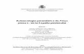 Autoecología paramétrica de Pinus pinea L. en la … · la ejecución del Subproyecto de investigación CPE03-001-C5-1 y 2 de Título “Modelos de aptitud ecológica para las masas