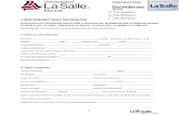 Cuestionario actualizado 10feb2017 - Universidad La …€¦ · ¿Has participado en algún otro proceso de admisión en La Salle ... Al momento en que los aspirantes realizan el
