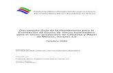 Documento Guía de la Herramienta para la Estimación de ... C&P Mexico V1.0... · de combustión con base en el contenido de carbono de los combustibles fósiles utilizados, a la