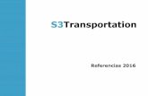 Referencias 2016 - Inicio - S3 Transportations3transportation.es/wp-content/uploads/2016/01/S3_References... · Comparación Internacional de la inversión y los costes operativos