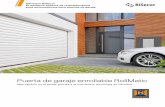 Puerta de garaje enrollable RollMatic - … · se sentirá tranquilo y seguro a la hora de comprar una puerta de garaje enrollable de Hörmann. 2. AÑOS de garantía Made in Germany