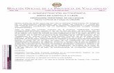 B OFICIAL DE LA PROVINCIA DE VALLADOLID · Oficina Territorial de Trabajo de Valladolid RESOLUCION DE 10 DE JULIO DE 2017 DE LA OFICINA TERRITORIAL DE TRABAJO ... 831/1995, de 30