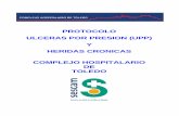 PROTOCOLO ULCERAS POR PRESION (UPP) Y …gneaupp.info/wp-content/uploads/2014/12/protocolo-de-ulceras-por... · • Colchones de presión 0 (para pacientes de alto riesgo, gran volumen