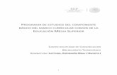PROGRAMA DE ESTUDIOS DEL COMPONENTE … · 2 Elaboración de Programa de estudios de Lectura, Expresión Oral y Escrita I Lic. Argentina Rosa del Mar Alemán Lara / DGETA, Veracruz