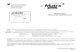 MDM Digital Manual de Operaciones - Porter Instrument · unidad con un cable de extensión, dado que se producirán interferencias electromagnéticas. 3 . 4 ... PRUEBA DE LA ALARMA