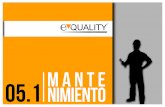 05.1 MANTE NIMIENTO · MANTE NIMIENTO. MANTENIMIENTO * consultar características, tallas y colores disponibles en el técnico del catálogo CHAQUETA …
