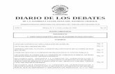 DIARIO DE LOS DEBATES - aldf.gob.mx · procuraciÓn de justicia respecto de la iniciativa de decreto que ADICIONA UN PÁRRAFO AL ARTÍCULO 9 DE LA LEY DE ATENCIÓN Y APOYO A LAS VÍCTIMAS