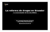 La reforma de drogas en Ecuador - Biblioteca Digital de la ...biblioteca.defensoria.gob.ec/bitstream/37000/1170/1/12.- ARGENTINA... · Evitar la criminalización del consumo de drogas