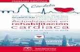 de Rehabilitación Cardio-Respiratoria Actualización en ... · Programa científico Actualización en rehabilitación cardiaca 24 y 25 de enero de 2013 12º Curso Teórico Práctico