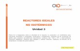 REACTORES IDEALES NO ISOTÉRMICOS Unidad 3biotecnologiaindustrial.fcen.uba.ar/wp-content/uploads/2010/04/E9... · Extensión de las ecuaciones de diseño para reactores no-isotérmicos
