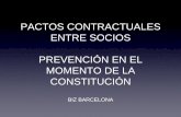 PACTOS CONTRACTUALES ENTRE SOCIOS …media.firabcn.es/content/S092014/docs/presentacions_agenda/P5S3... · somos emprendedores miramos adelante ... UN PACTO ENTRE SOCIOS TIENDE A