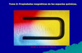 Tema 2: Propiedades magnéticas de las especies … II/Julio 2do 2009/pdf/T2.pdf · Pierre Curie demostró que la susceptibilidad paramagnética depende inversamente de la temperatura