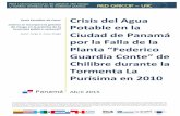 Serie Estudios de Caso: Crisis del Agua ¿Cómo se ... - red …red-gricciplac.org/lbase/panama/EstudiodeCaso-Panama.pdf · para beneficiar con el suministro de agua a una población