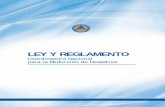 LEY Y REGLAMENTO - CONRED - GUATEMALA · LEY Y REGLAMENTO Coordinadora Nacional para la Reducción de Desastres DECRETO LEGISLATIVO 109-96 Ley de la Coordinadora Nacional para la