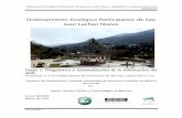 Ordenamiento Ecolgico Participativo de San Juan …grupomesofilo.org/pdf/proyectos/OTC/OTC_Lachao.pdf · • Estimular la reflexión sobre los recursos naturales que existen en la