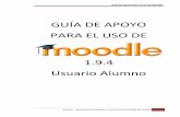 Guía Moodle 1.9.4 usuario alumno - aulavirtualaulavirtual.· Moodle ofrece la posibilidad de añadir