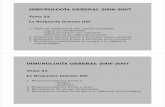 INMUNOLOGÍA GENERAL 2006-2007 · Respuestas frente a otros parásitos (protozoos, helmintos, ectoparásitos) *Mecanismos innatos-Opsonización-fagocitosis-Degranulación-lisis *Mecanismos