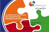 Presentación de PowerPoint - Euskadi.eus · Somos el territorio con menos población en situación de carencia: 151.226 PERSONAS (6,9% de la población total frente al 17,8% de media