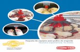 Paquete de equipos para pollos de engorde inoxidable con CPVC • Fácil de activar desde el primer día, activación en los 360°. • Todas las piezas son resistentes a la corrosión