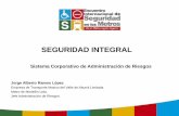 SEGURIDAD INTEGRAL - Metro de Lima · vial Promueven una estrategia de movilidad urbana integrada: metro, cables, metroplús, ... Plan rector de infraestructura administrativa y operativa
