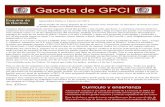Gaceta de GPCI - gpisd.org · vencimiento de los grados mayores y noticias específicas de los cursos. Para las fechas y notas de tareas específicas, por favor vaya al sitio de Skyward/o