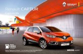 Renault CAPTUR · Gracias al sistema de reconocimiento vocal R-Link Voice*, puedes incluso dictar ... Control Electrónico de Estabilidad (ESC) X X X X X Asistencia de frenada de