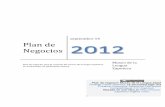 Plan de Negocios - museo- .Plan de Negocios septiembre 14 2012 Plan de negocios para la creación