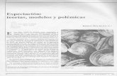 Especiación: teorías, lDodelos'y polénticasmtodo-iv-405.yolasite.com/resources/Especiaci.._Parte1.pdf · taciones, de la alimentación, del suelo, forman variedades que ... ha