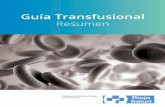 Guía Transfusional - fhcalahorra.com CALAHORRA.pdf · posible realizar recambio plasmático, puede usarse como alternativa la transfusión de plasma. ... · Como esquema de reposición