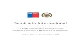 Seminario Internacional Carta... · El Seminario Internacional ... Secretario de Agricultura. • Señor Jorge Santistevan de Noriega, ex Defensor del Pueblo del Perú y Miembro